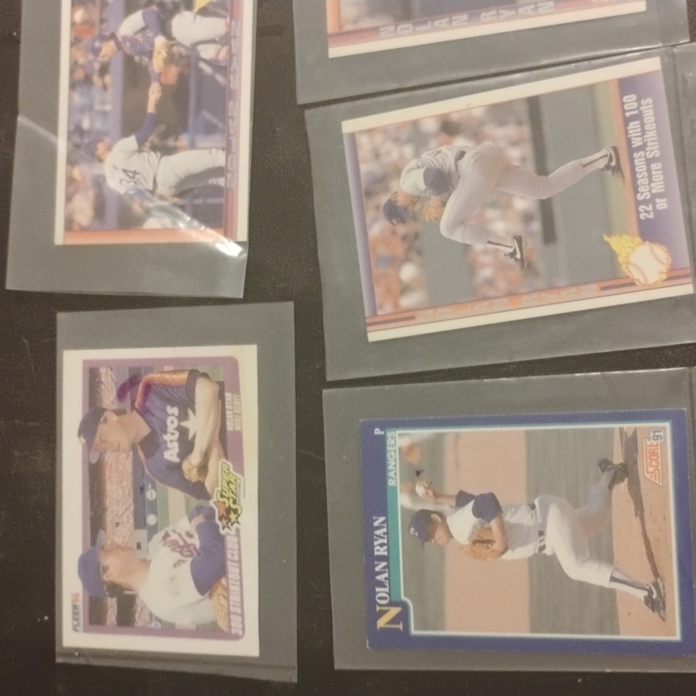 Nolan Ryan baseball cards one rookie a lot of more worth a lot of money
